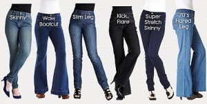 There is a pair of jeans for every body shape. Whats yours?